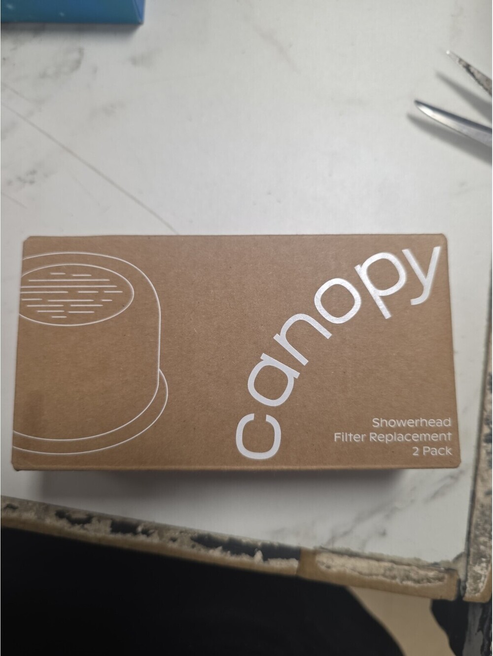 CANOPY shower head replacement FILTER - 2 Pack Sealed Filters